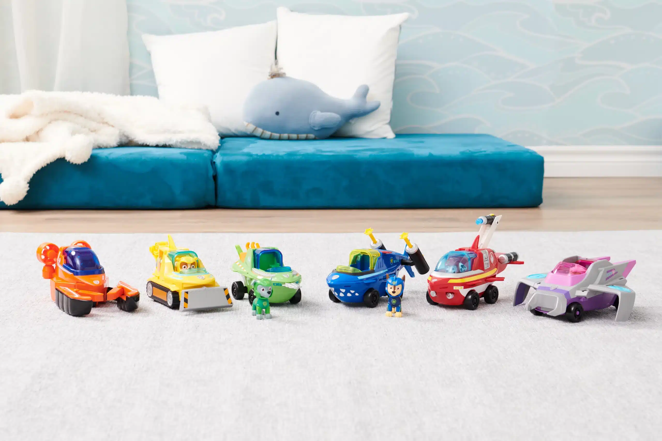 All aboard the PAW Patrol Whale Patroller!