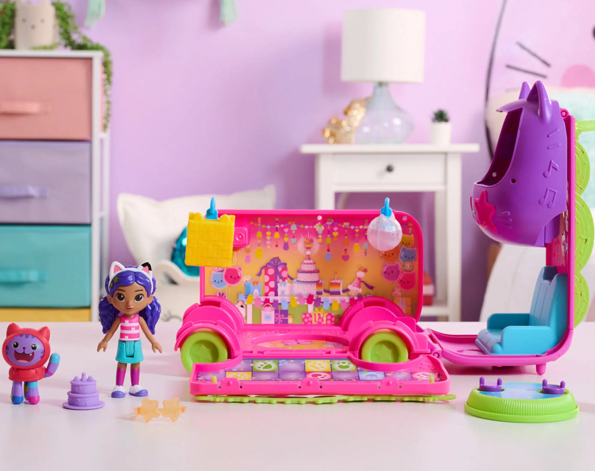 Gabby’s Dollhouse “Purrfect Party Bus”