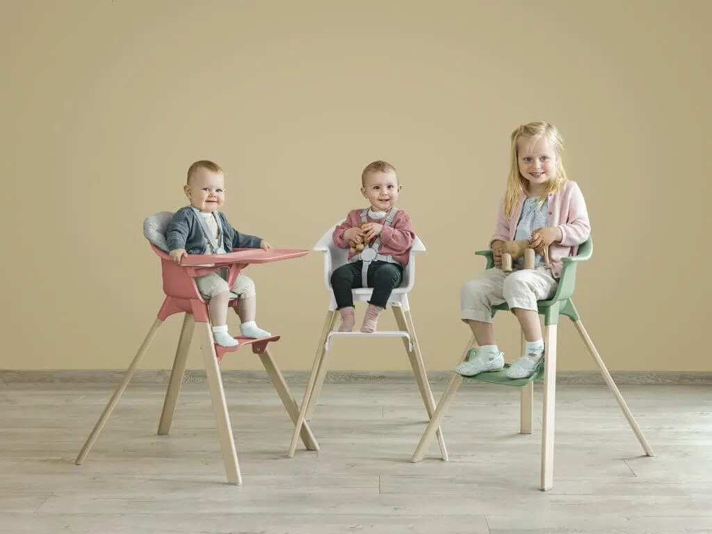 Safe & stylish high chair