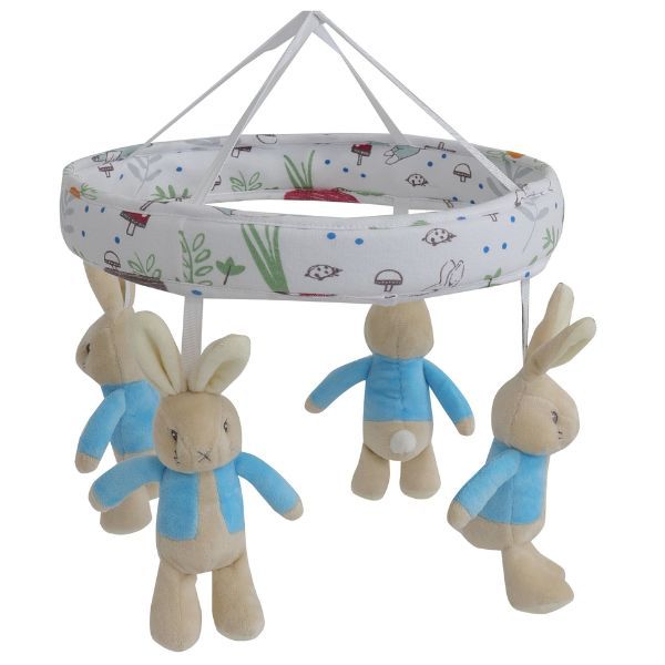 Bubba Blue Peter Rabbit New Adventure Musical Mobile Blue