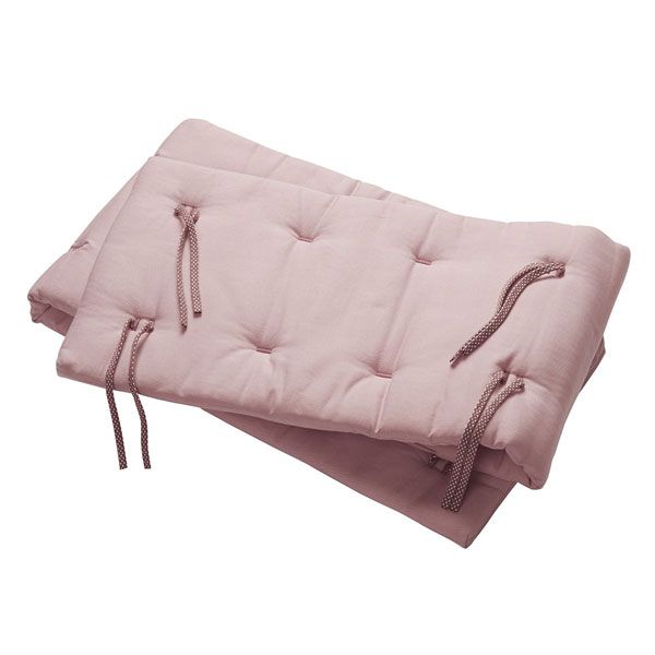 Leander Linea/Luna Cot Bumper Dusty Rose