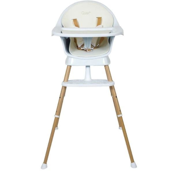 Quax Ultimo 3 High Chair White / Natural