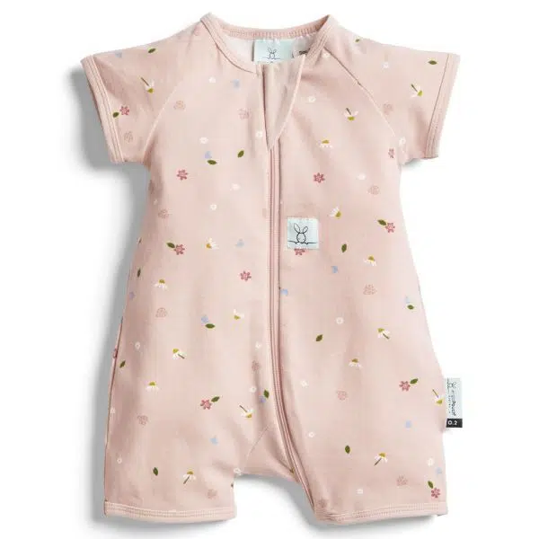 ErgoPouch Short Sleeve Layers 0.2 Tog 1yr Daisies