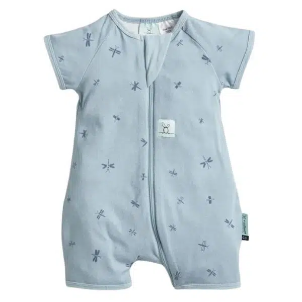 ErgoPouch Short Sleeve Layers 0.2 Tog 1y Dragonflies