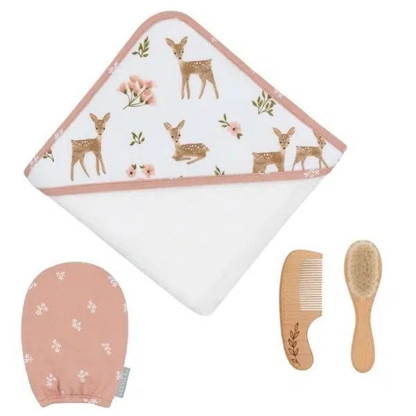 Living Textiles Baby Bath Gift Set Sophia's Garden