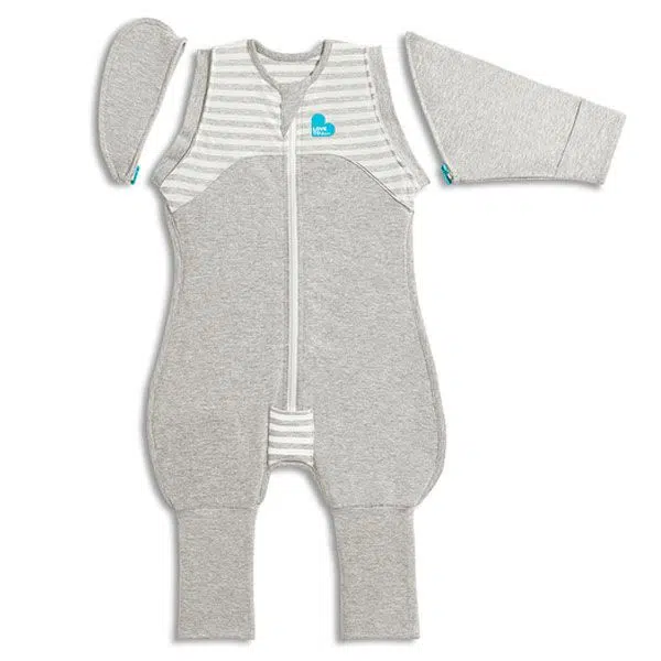 Love To Dream Swaddle UP Original Transition Suit Grey 1.0Tog Medium Kiindred