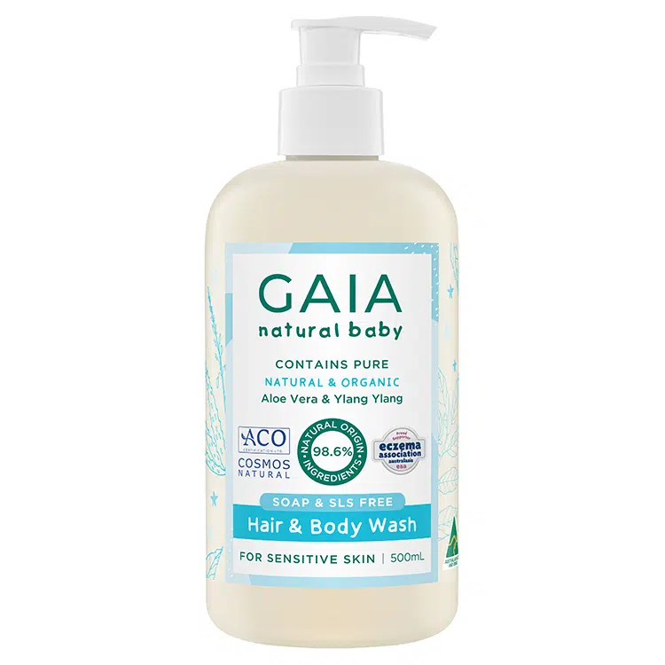 GAIA Natural Baby Hair & Body Wash