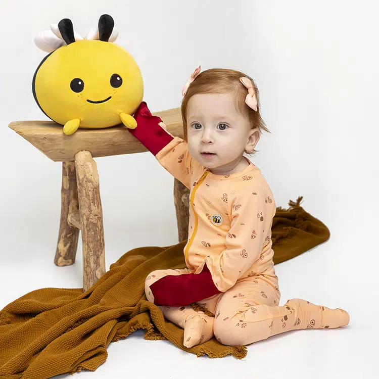 Organic Bamboo Onesies with Silk Mittens (COMFORT range)