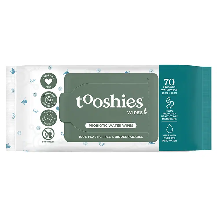 Tooshies Probiotic Water Wipes