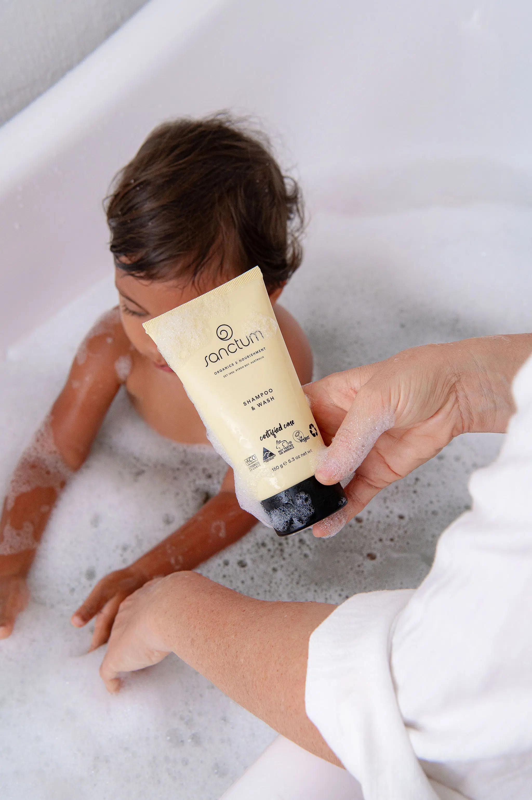 Baby Shampoo & Wash with Certified Organic Aloe Vera