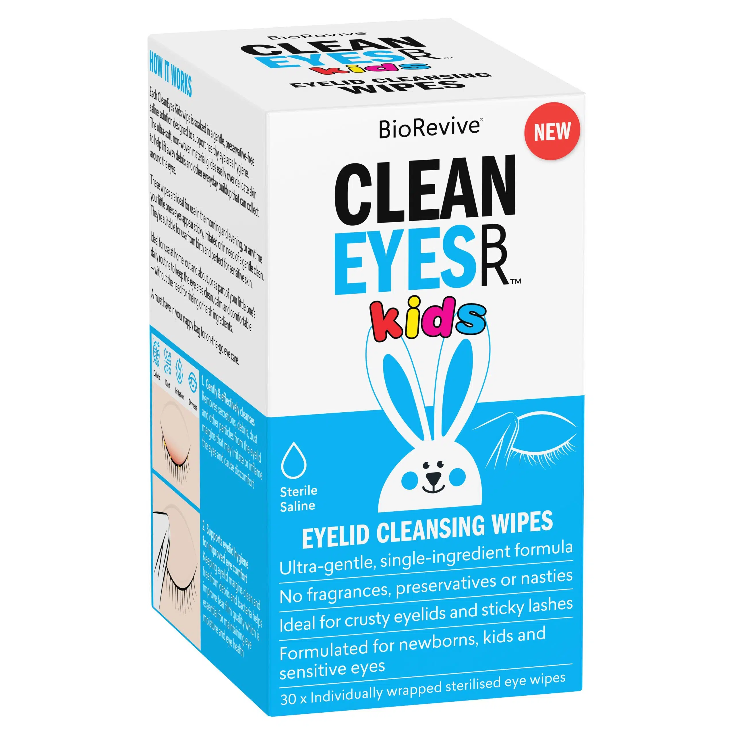 CleanEyes - Eyelid Cleansing Wipes