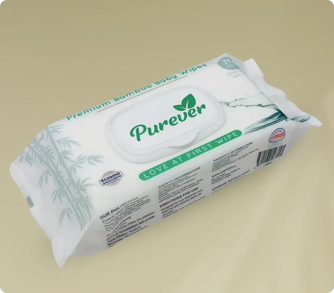 Purever Bamboo Baby Wipes