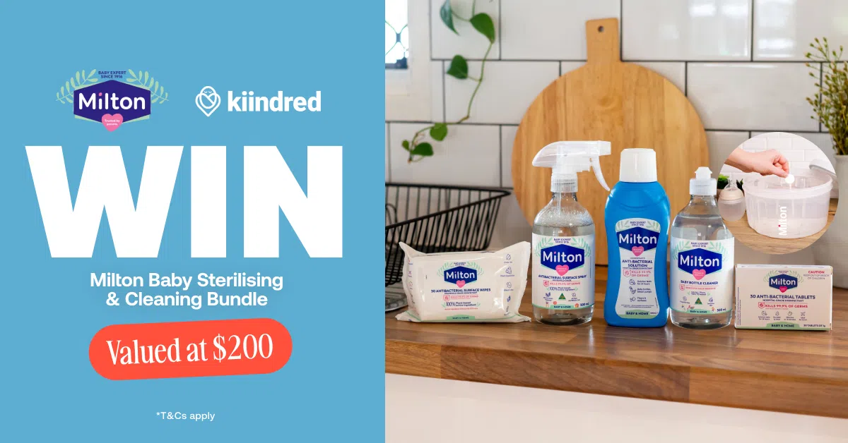 Win a Milton Baby Sterilising & Cleaning Bundle