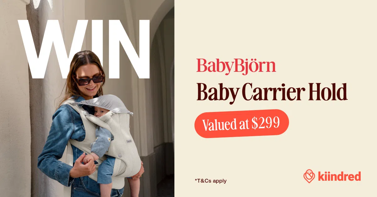 Win a BabyBjörn Baby Carrier Hold