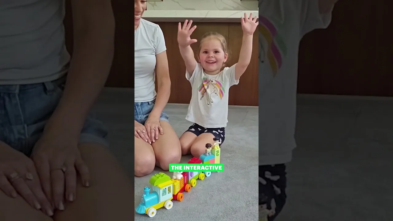 Make counting fun for toddlers with this interactive train toy