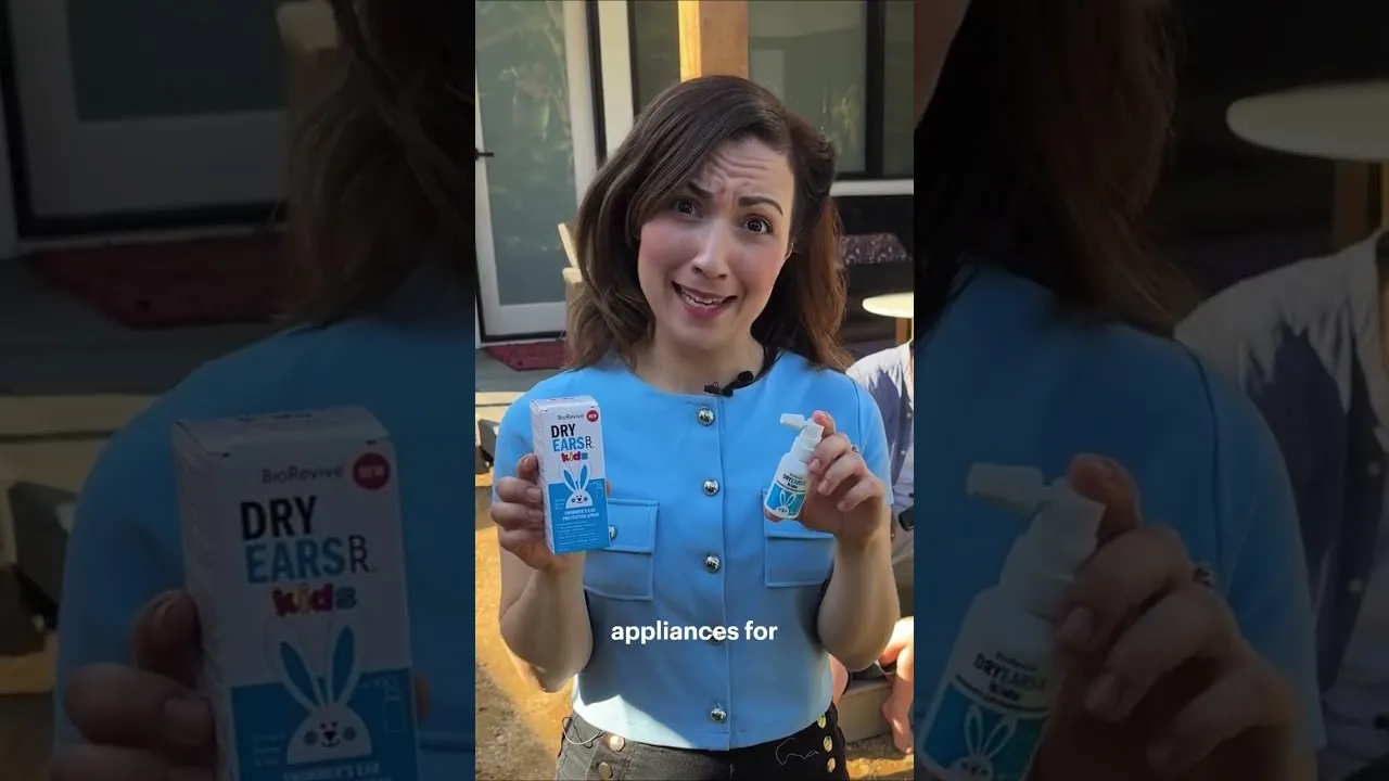 Safe Way to Dry Your Kid’s Ears