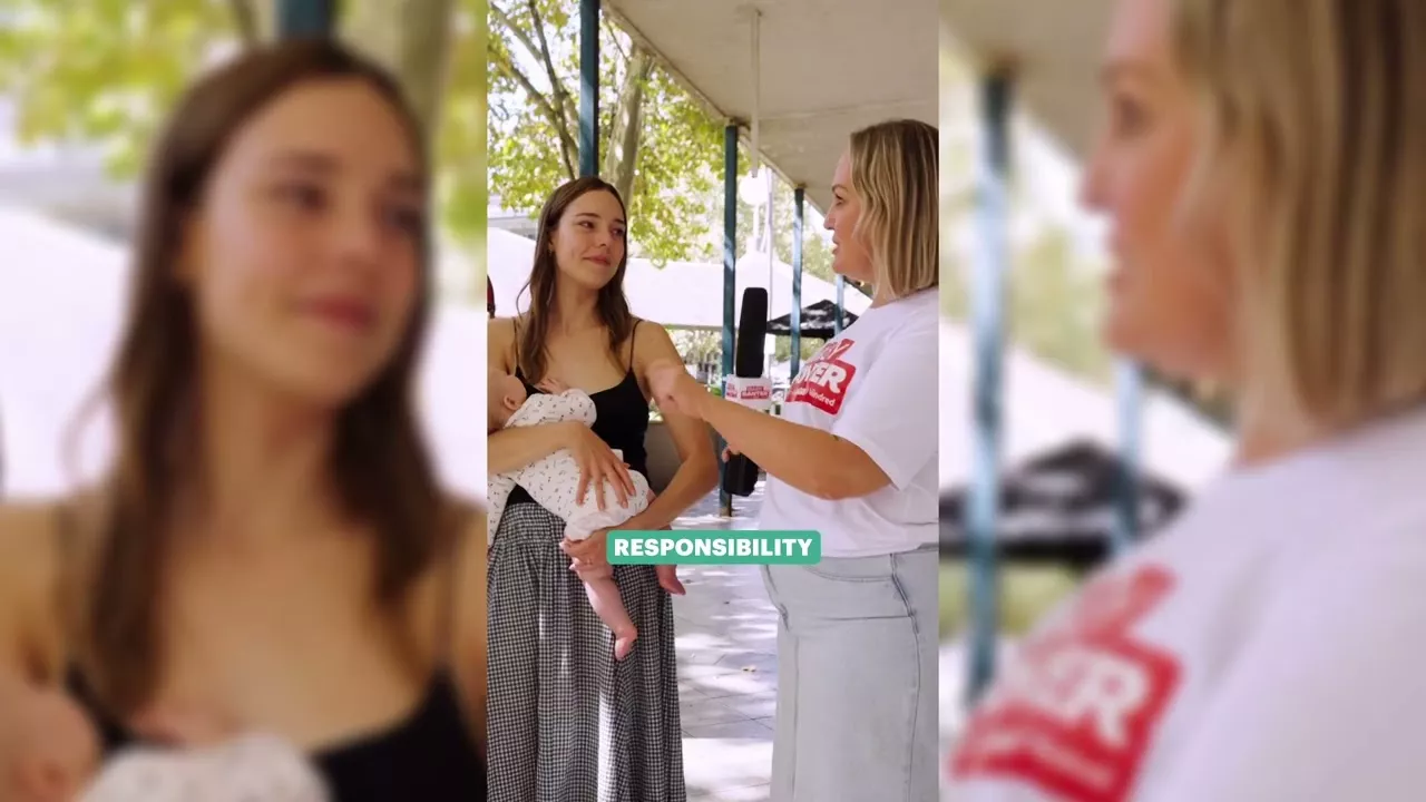 Huggies 'Baby Banter' with Paige and Jarrad