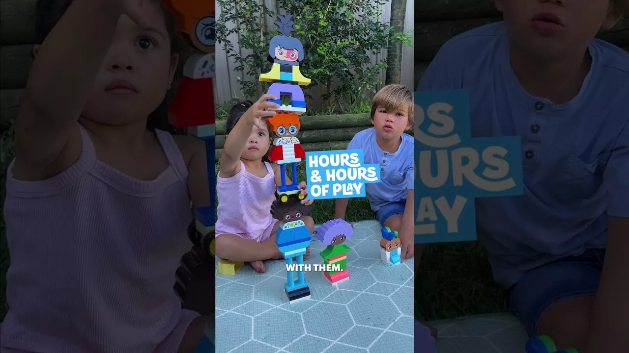 Unleashing Emotions and Building Bonds with LEGO® DUPLO® Buildable People with Big Emotions playset