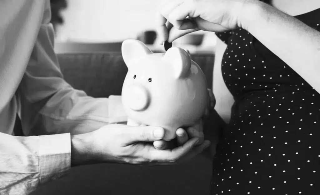 saving money when preparing for baby