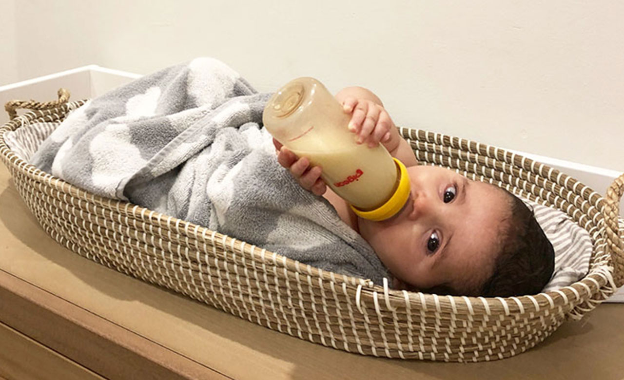 bottle feeding