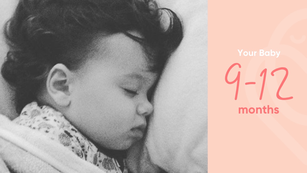 baby sleeping on a pillow
