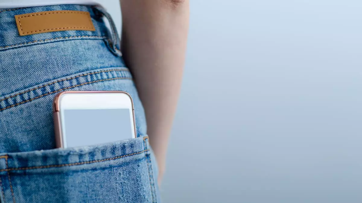 phone in pocket