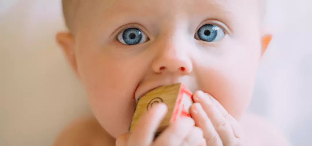 biting baby