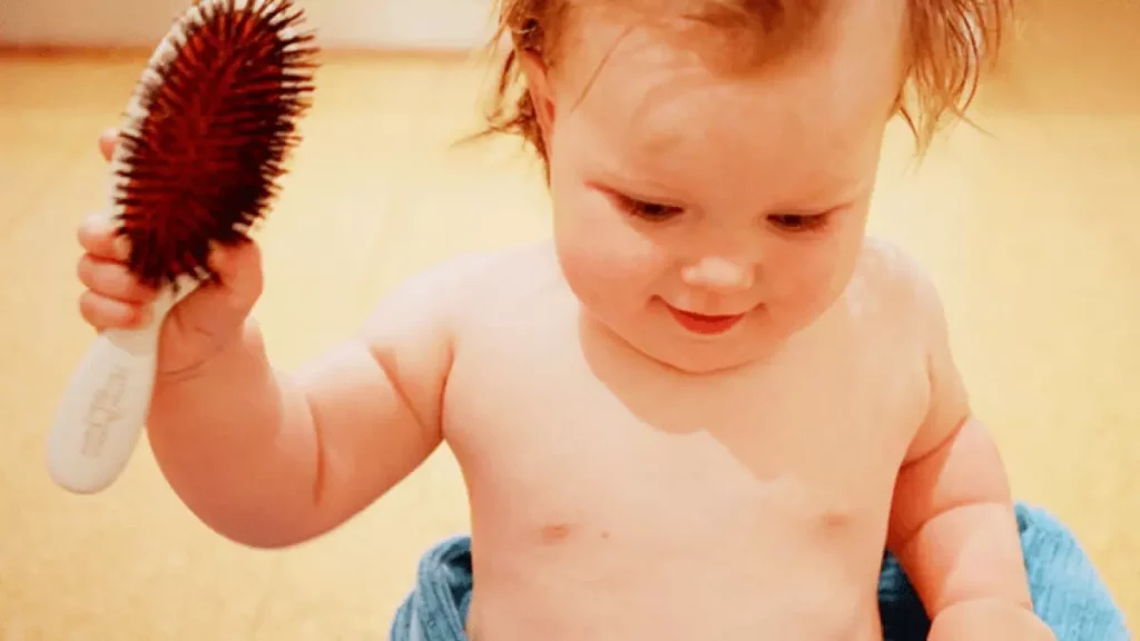 Playing hairdressers
