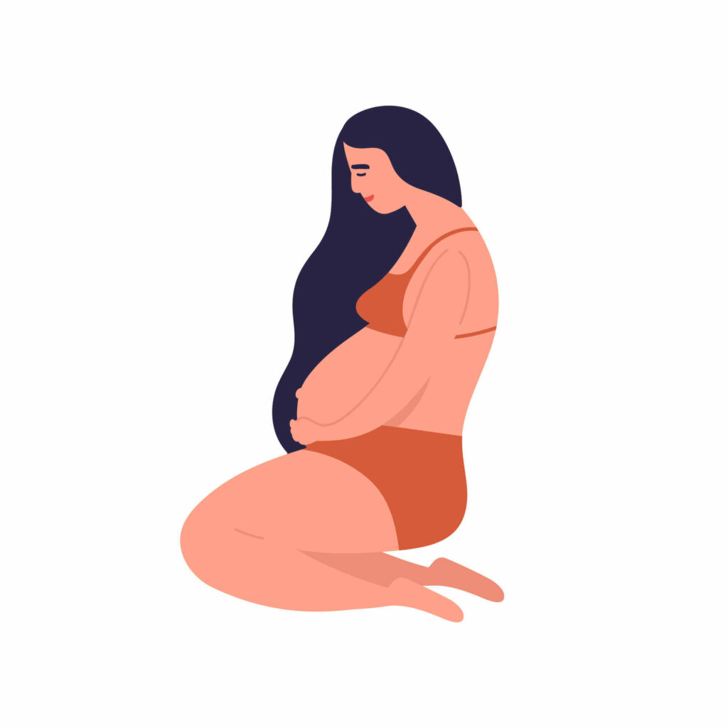 pregnant woman