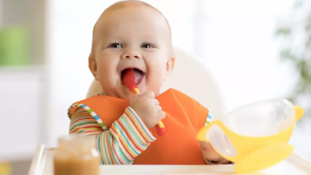 purees and baby-led weaning