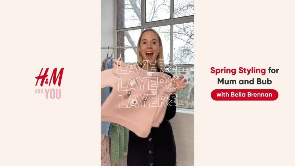 H&M Spring Styling for Mum & Bub with Bella Brennan