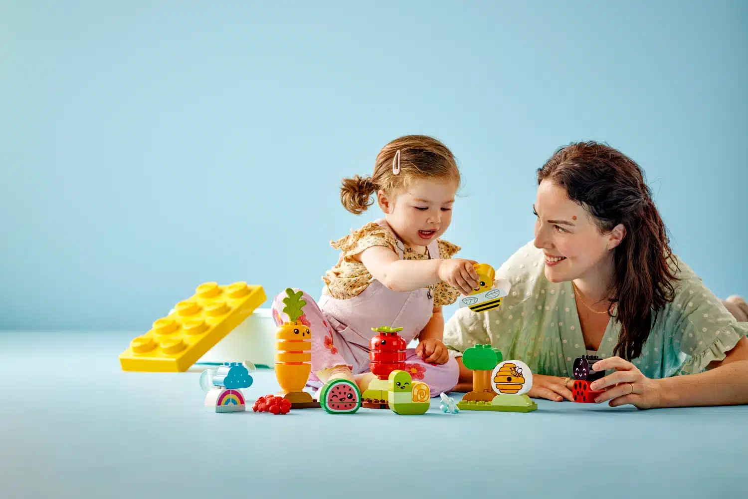Try The LEGO® DUPLO® Organic Garden set for a big start in connecting with nature!