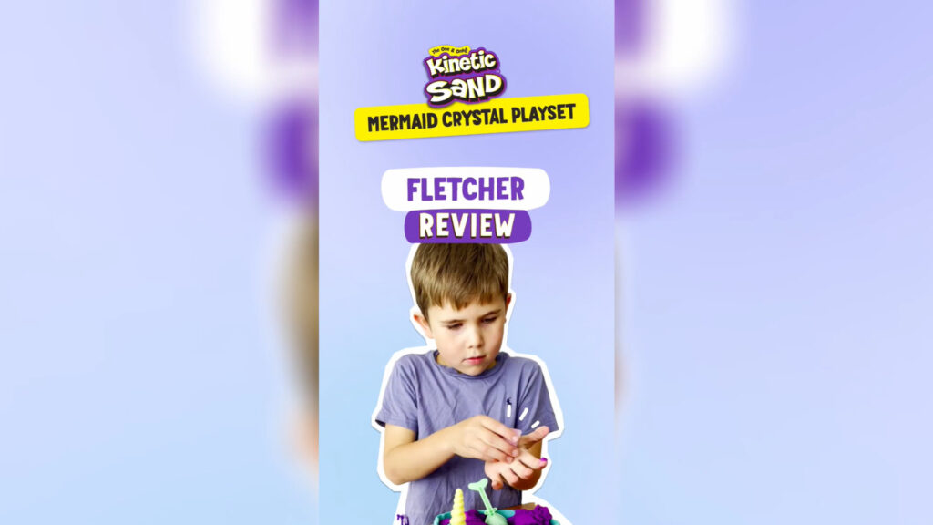 Kinetic Sand – Emma’s Mermaid Crystal Playset Review