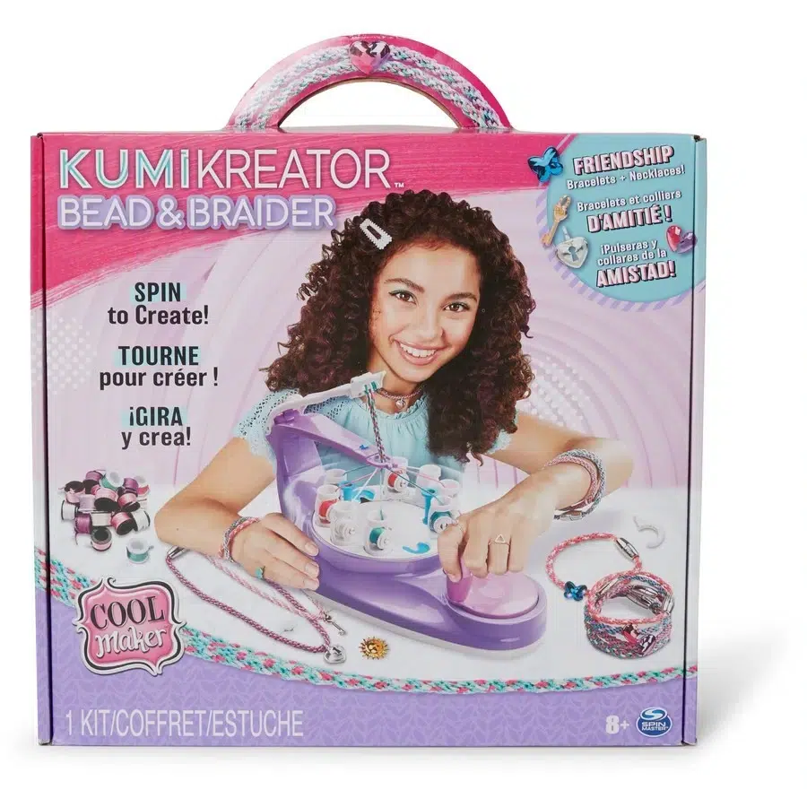 Friends who braid together, stay together with the KumiKreator Bead