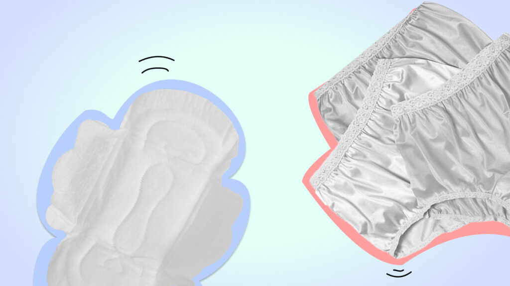 Granny undies and maternity pads. The glamorous side to childbirth…
