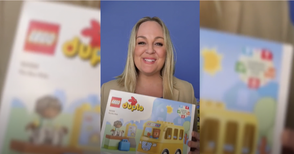 Unbox and Play with the LEGO®DUPLO® Bus Ride Set!