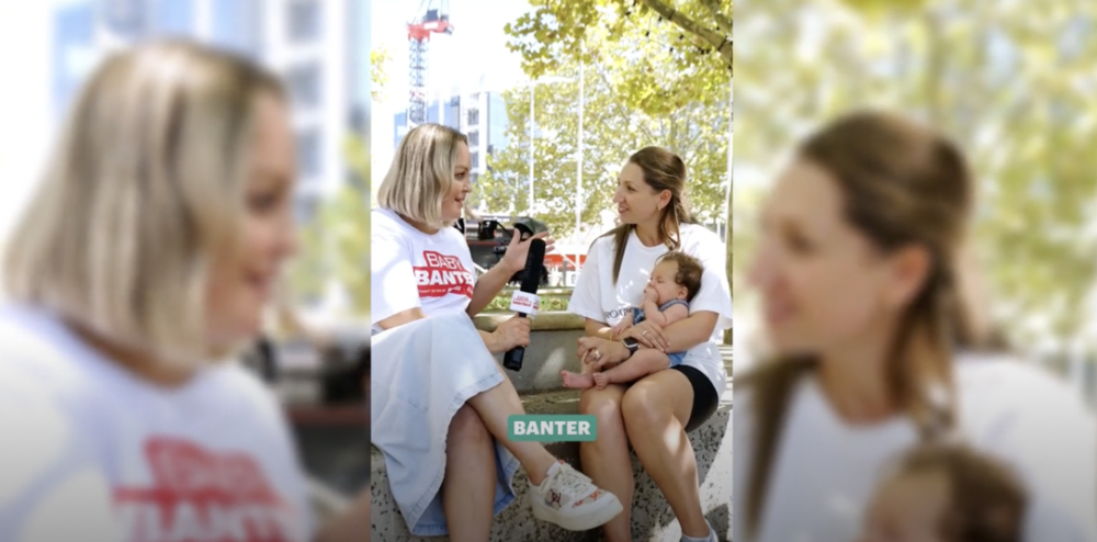 Huggies 'Baby Banter' with Mel