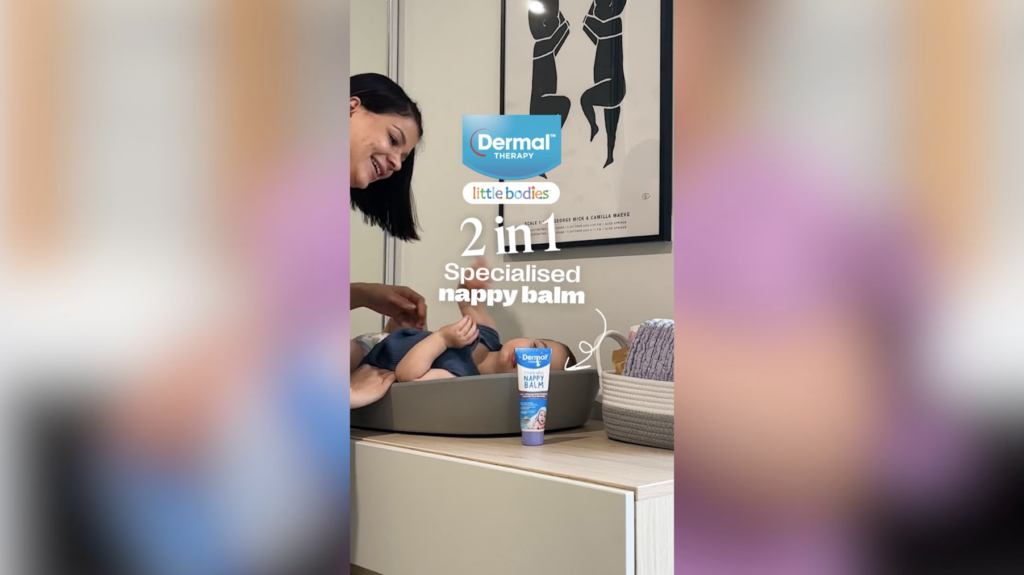 Dermal Therapy nappy balm, it's so good even babies are talking about it