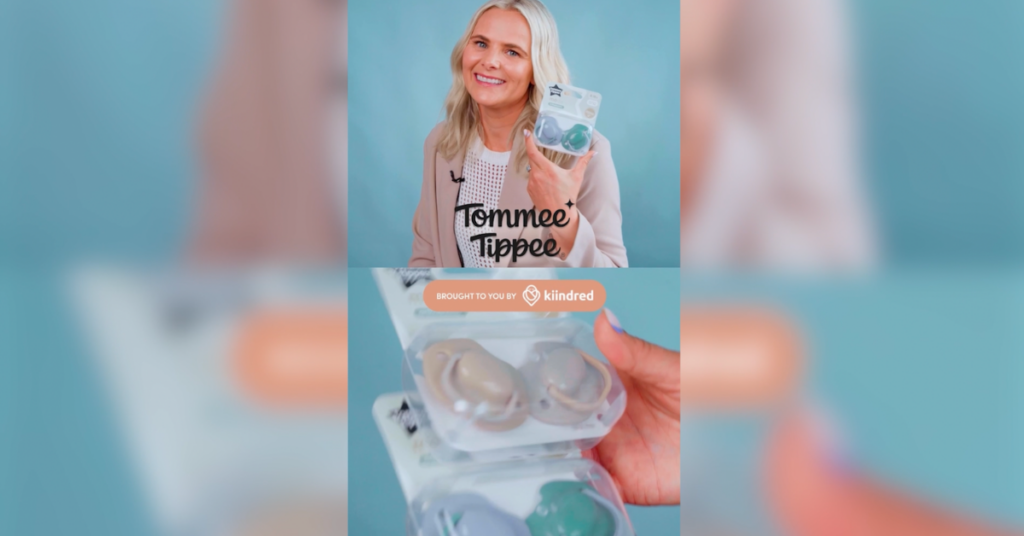 Tommee Tippee Soothers with Kristy Griffiths