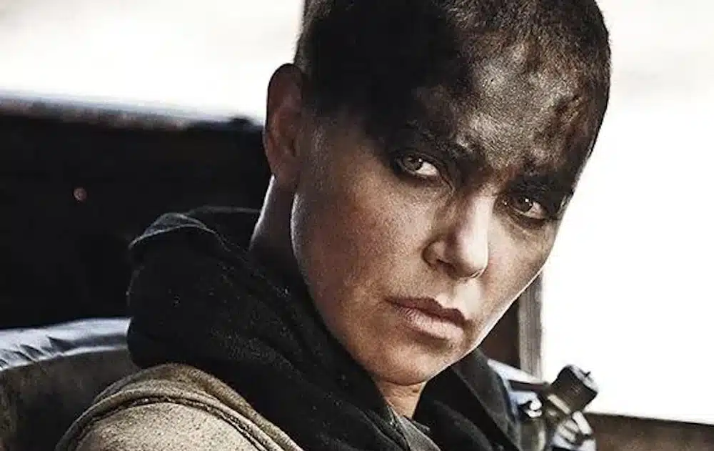 Charlize Theron in Mad Max.