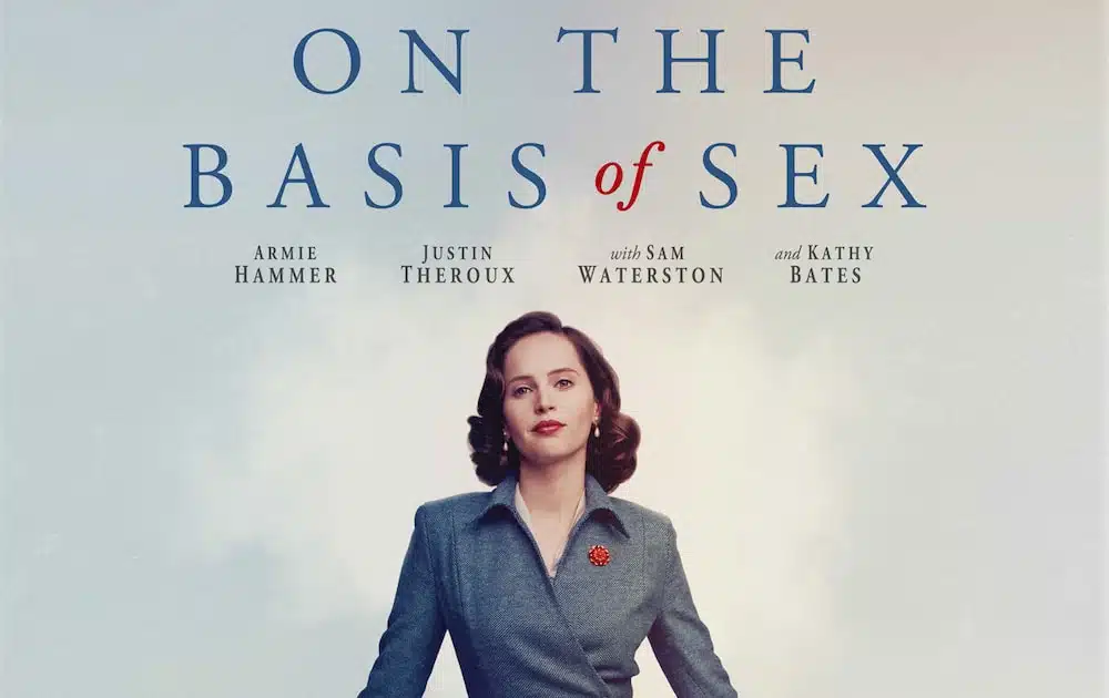 On the Basis of Sex poster.