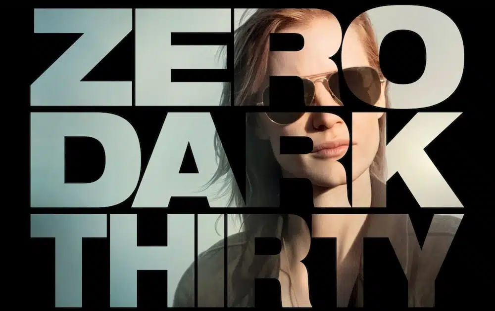Zero Dark Thirty poster.